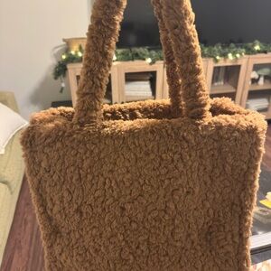 Target Cozy Brown Tote Bag by a new day